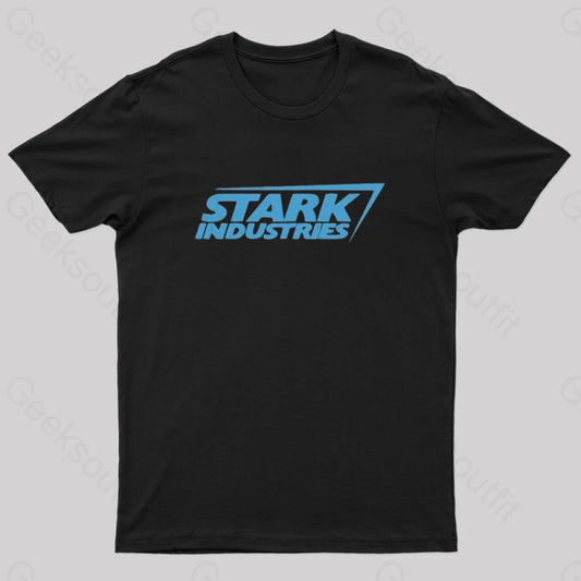 Iron Man Stark Industries T-Shirt Black / S