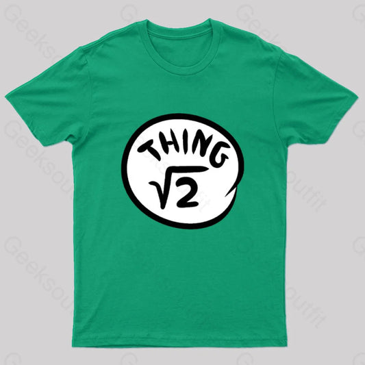 Irrational Things Geek T-Shirt Green / S