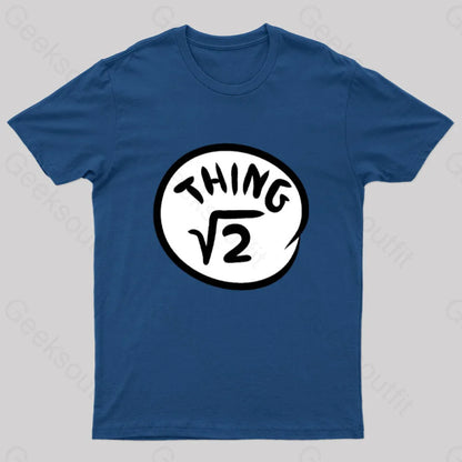 Irrational Things Geek T-Shirt Navy / S