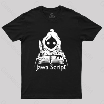 Jawa Script T-Shirt Black / S