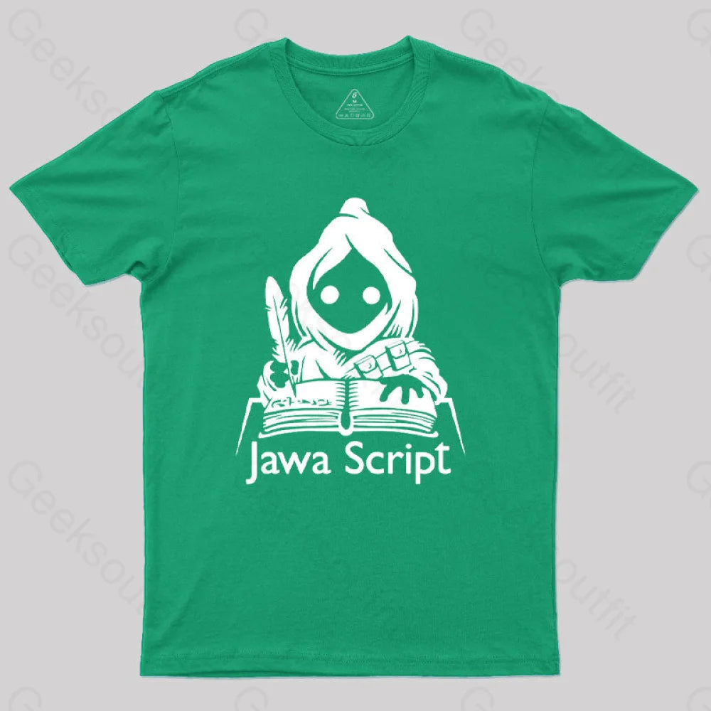 Jawa Script T-Shirt Green / S