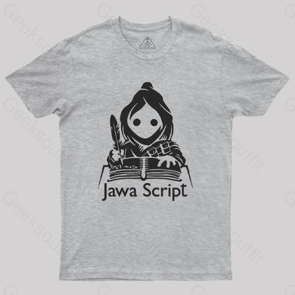 Jawa Script T-Shirt Grey / S