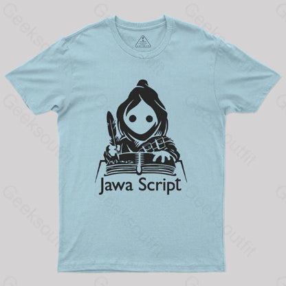 Jawa Script T-Shirt Light Blue / S