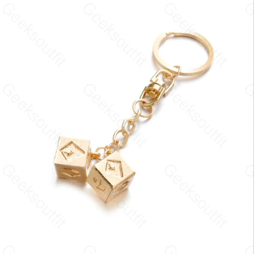 Jedi Dice Keychain