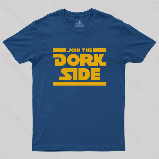 Join The Dork Side T-Shirt Navy / S