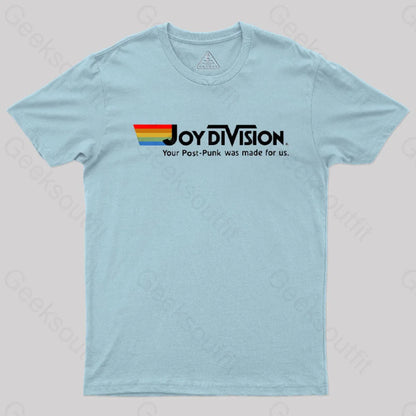 Joy Division Parody Vintage T-Shirt Light Blue / S