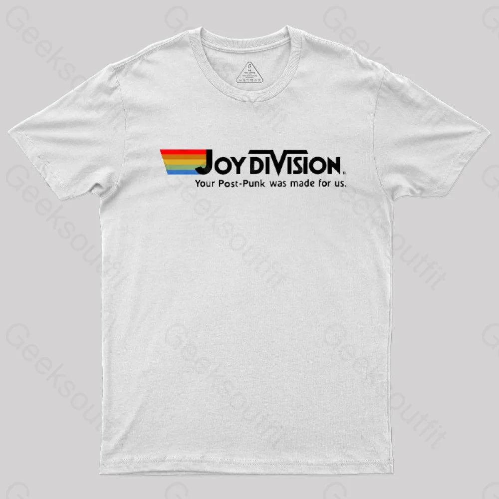 Joy Division Parody Vintage T-Shirt White / S