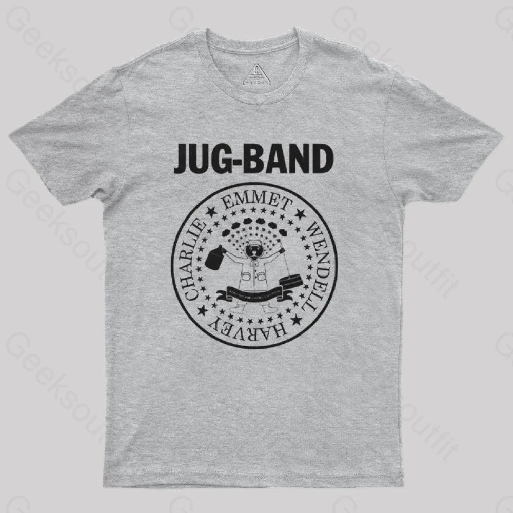 Jug Band Geek T-Shirt Grey / S