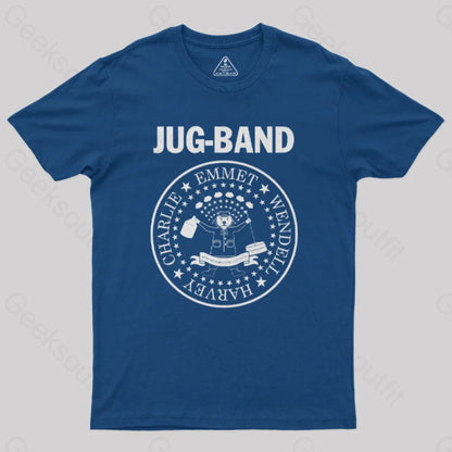 Jug Band Geek T-Shirt Navy / S