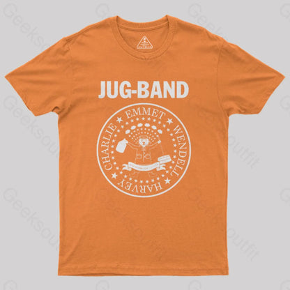 Jug Band Geek T-Shirt Orange / S