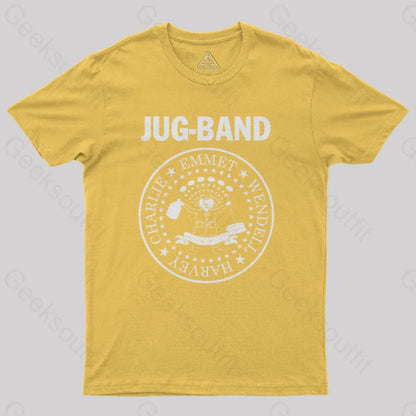 Jug Band Geek T-Shirt Yellow / S