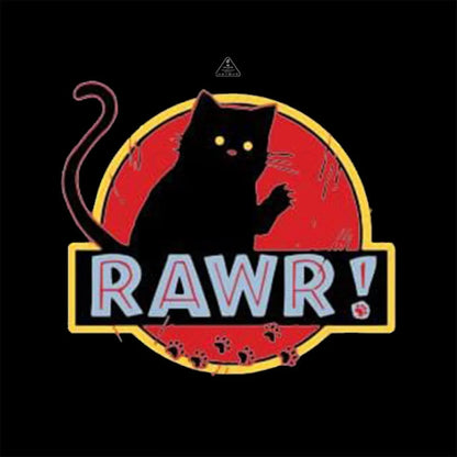 Jurassic Cat Rawr T-Shirt