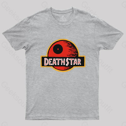 Jurassic Death Star T-Shirt Grey / S