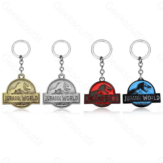 Jurassic Park Keychain