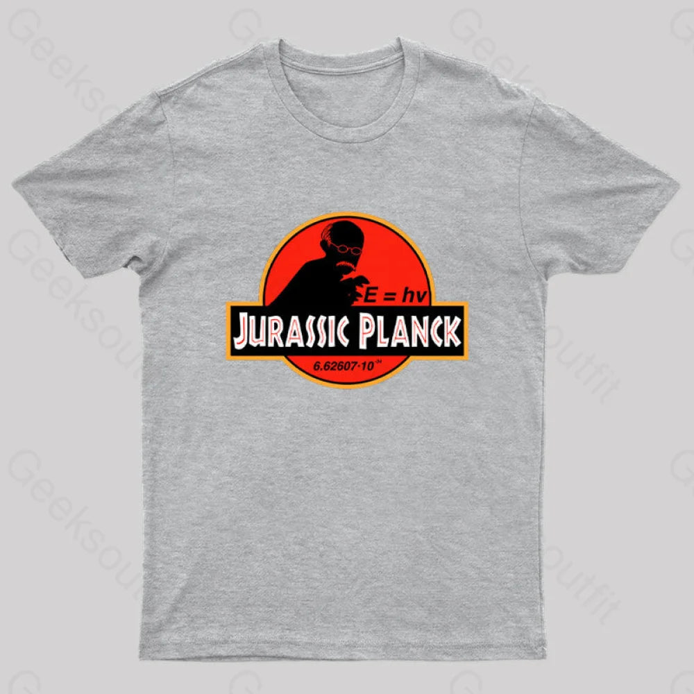 Jurassic Planck T-Shirt Grey / S