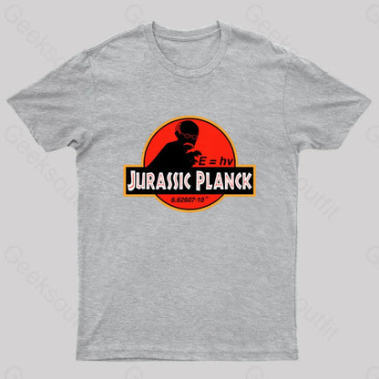 Jurassic Planck T-Shirt Grey / S