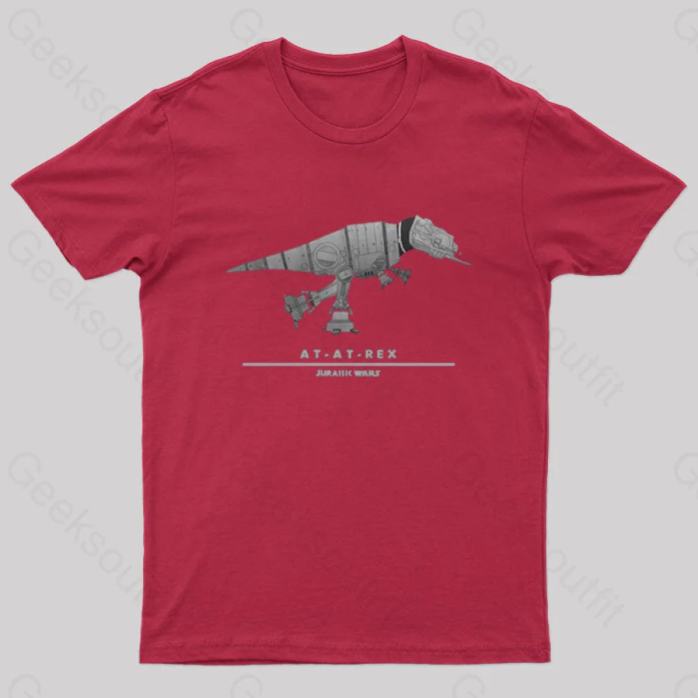 Jurassic Wars T-Shirt Red / S