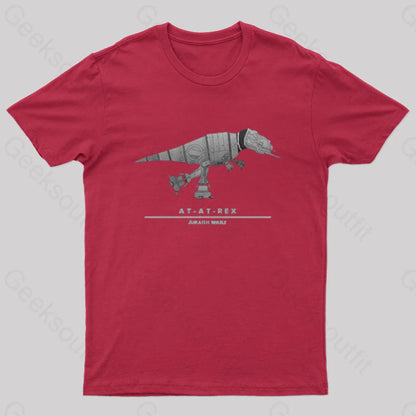 Jurassic Wars T-Shirt Red / S