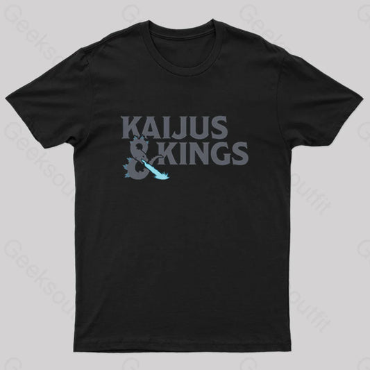 Kaijus Kings Nerd T-Shirt Black / S