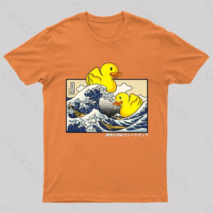 Kanagawa Ducks Geek T-Shirt Orange / S