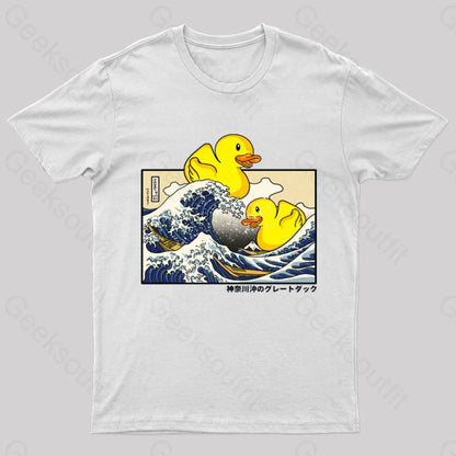 Kanagawa Ducks Geek T-Shirt White / S