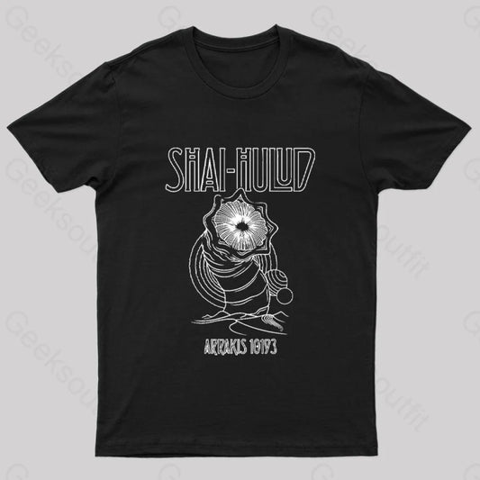 Kashmir Geek T-Shirt Black / S