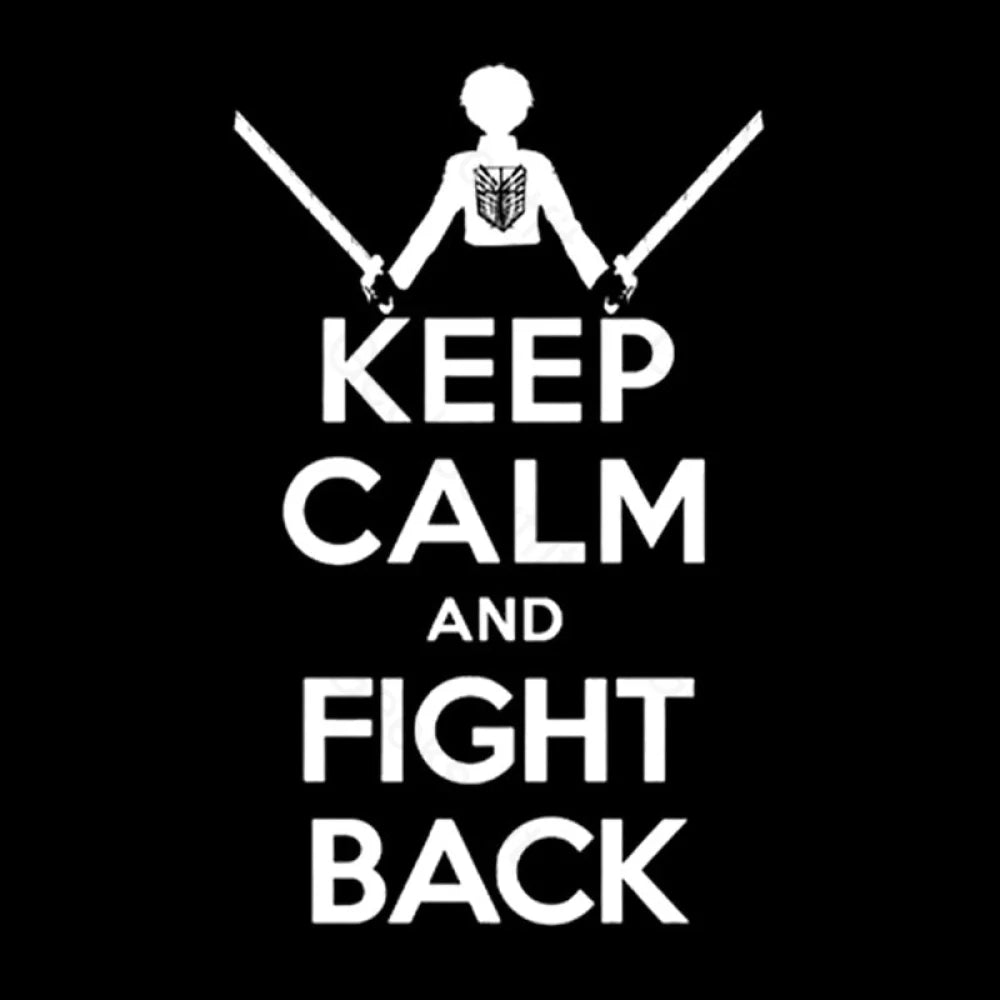 Keep Calm And Fight Back Nerd T-Shirt