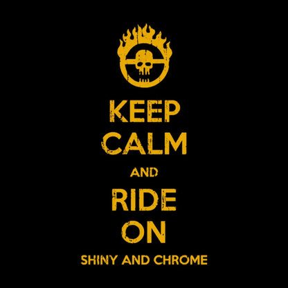 Keep Calm And Ride On Geek T-Shirt