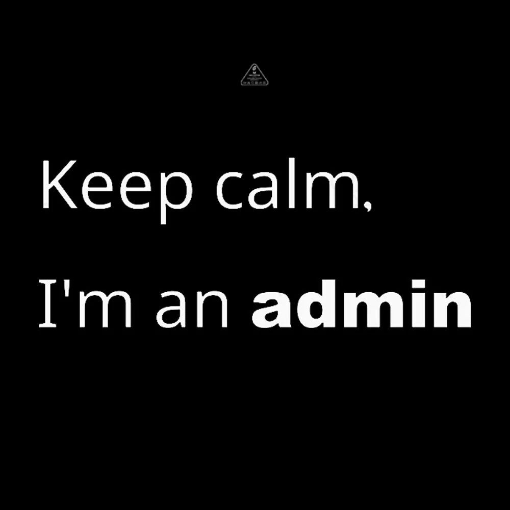 Keep Calm I Am An Admin Nerd T-Shirt