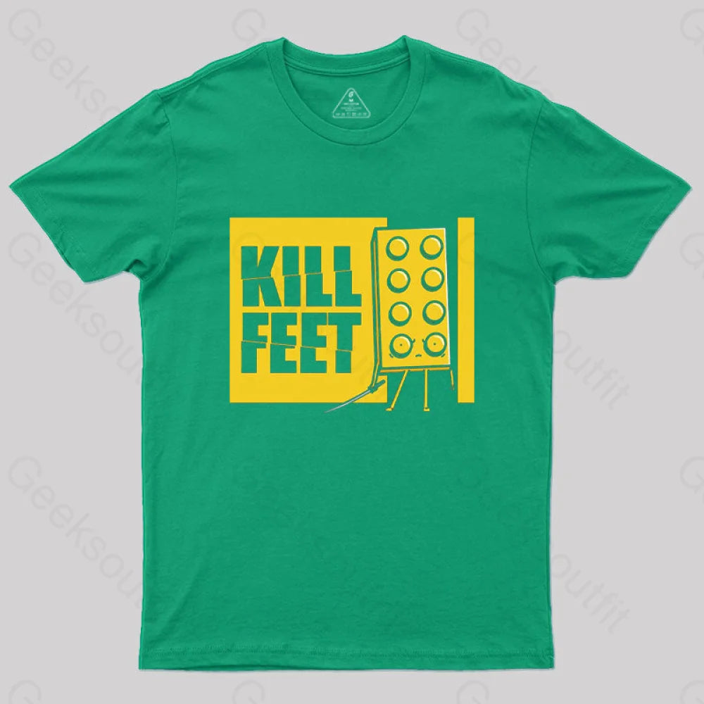 Kill Feet! T-Shirt Green / S