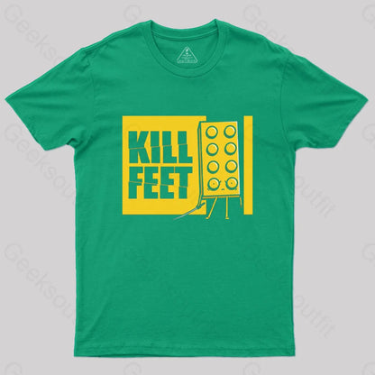 Kill Feet! T-Shirt Green / S