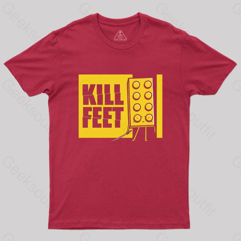 Kill Feet! T-Shirt Red / S