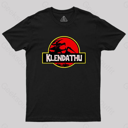 Klendathu Starship Troopers Geek T-Shirt Black / S