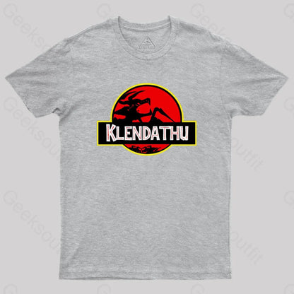 Klendathu Starship Troopers Geek T-Shirt Grey / S