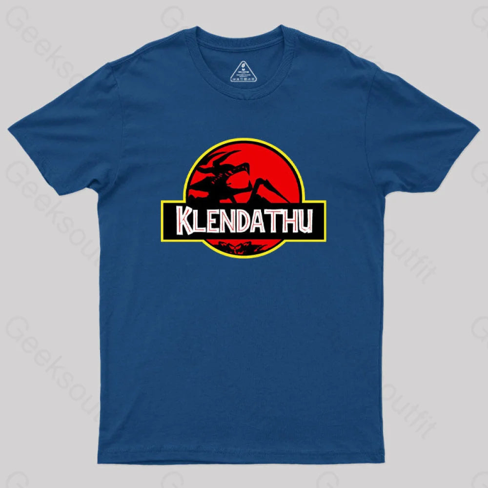 Klendathu Starship Troopers Geek T-Shirt Navy / S