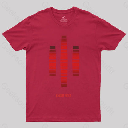 Knight Rider Voice Box Geek T-Shirt Red / S