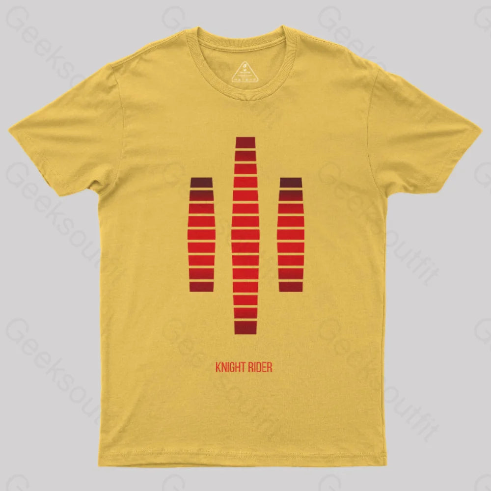 Knight Rider Voice Box Geek T-Shirt Yellow / S