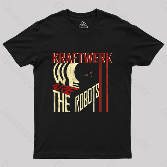 Kraftwerk The Robots Geek T-Shirt Black / S