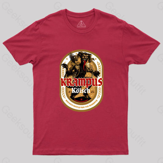 Krampus Kolsch T-Shirt Red / S