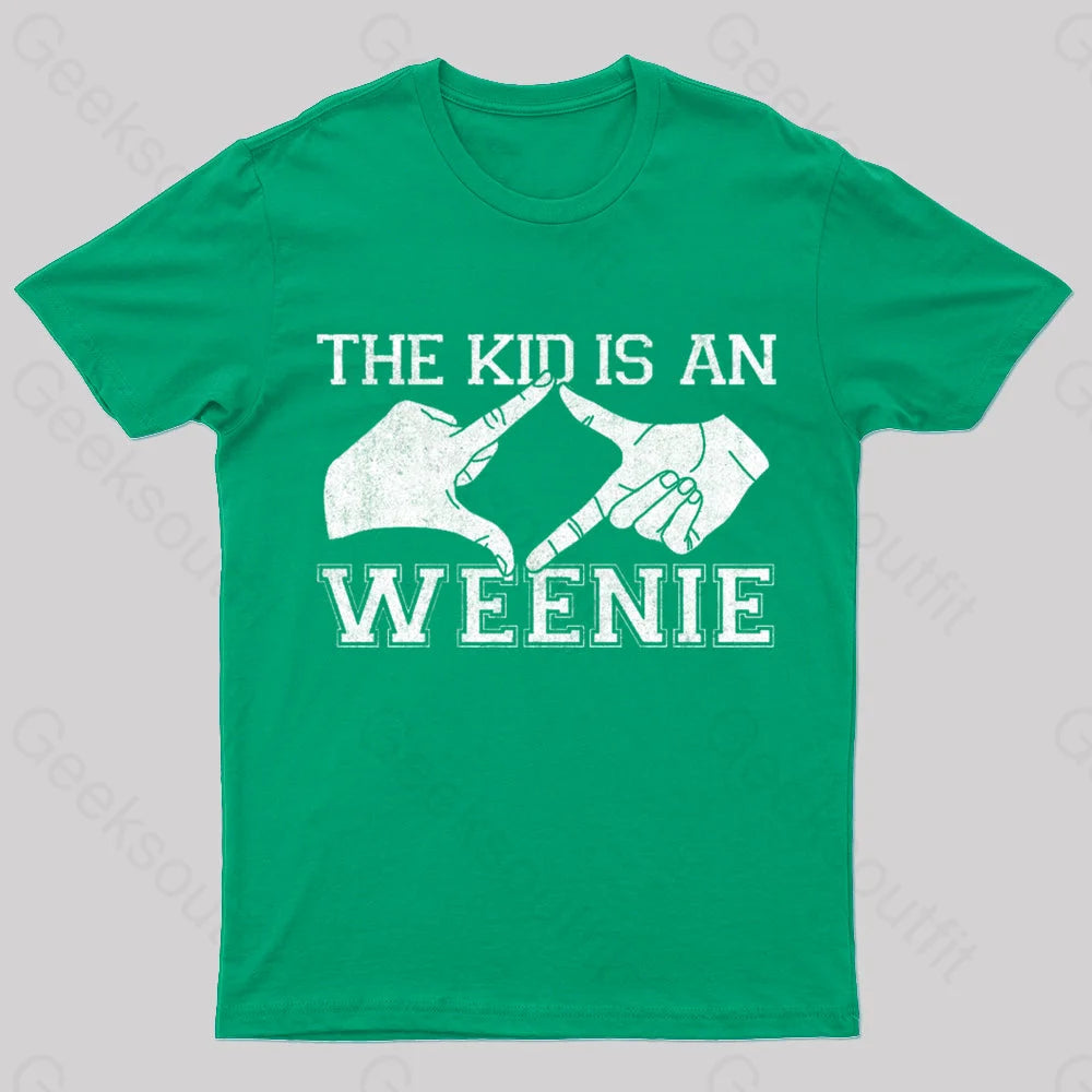 L7 Weenie Nerd T-Shirt Green / S