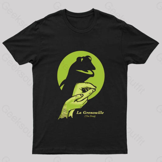 La Grenouille Geek T-Shirt Black / S