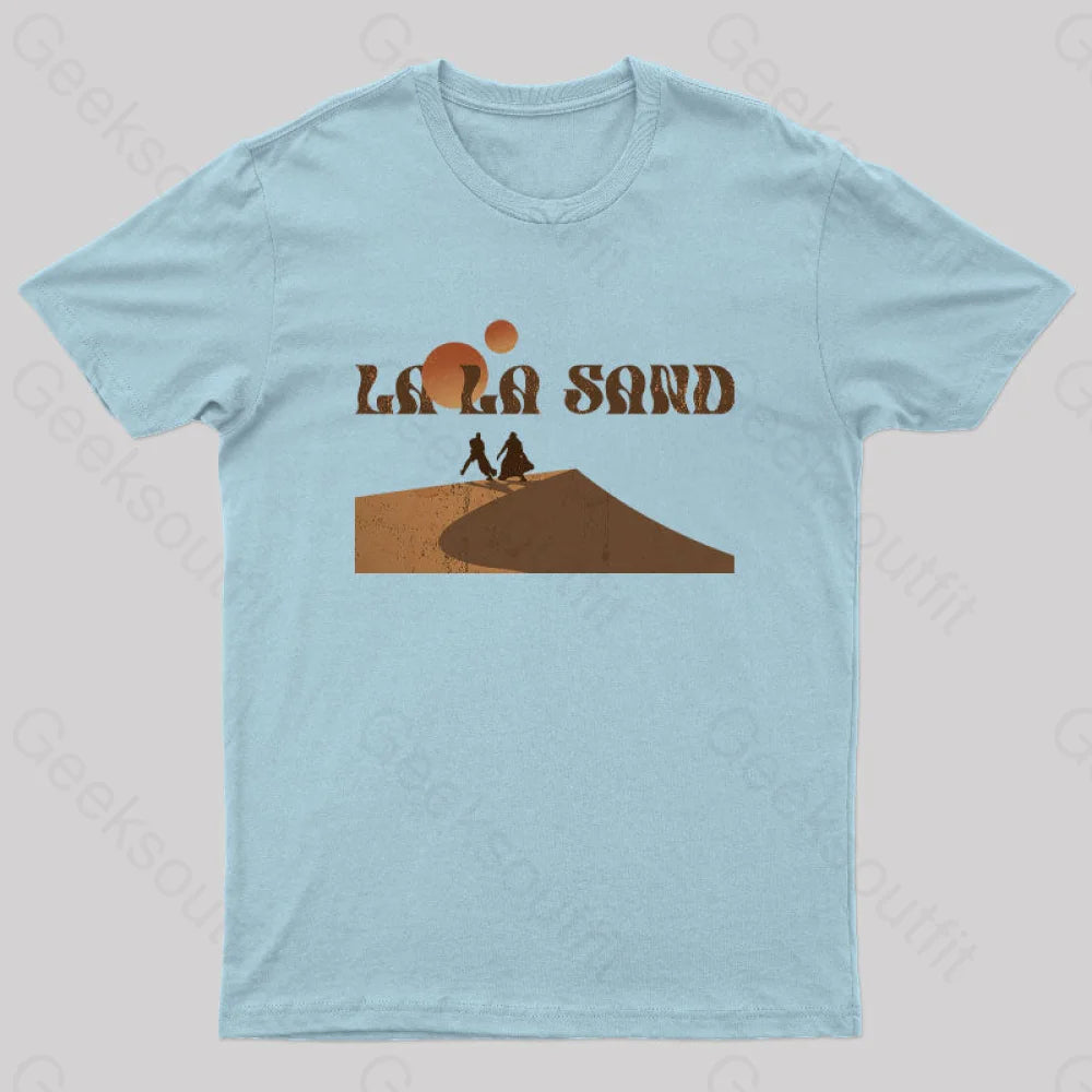 La Sand Nerd T-Shirt Light Blue / S