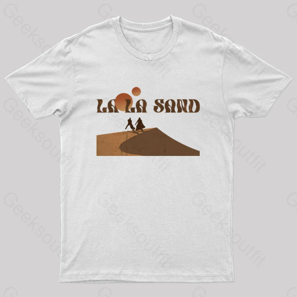 La Sand Nerd T-Shirt White / S