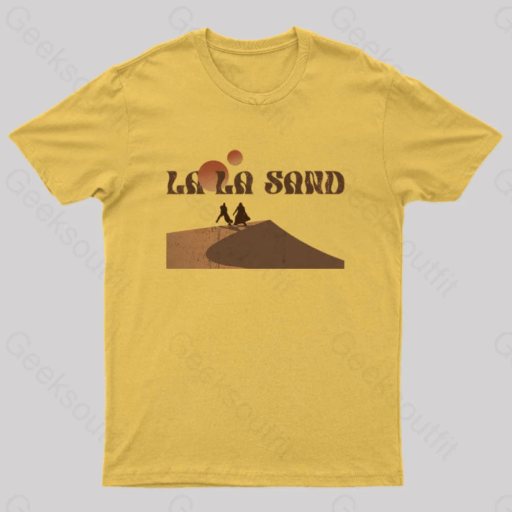 La Sand Nerd T-Shirt Yellow / S