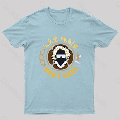 Lab Hair Don’t Care T-Shirt Light Blue / S