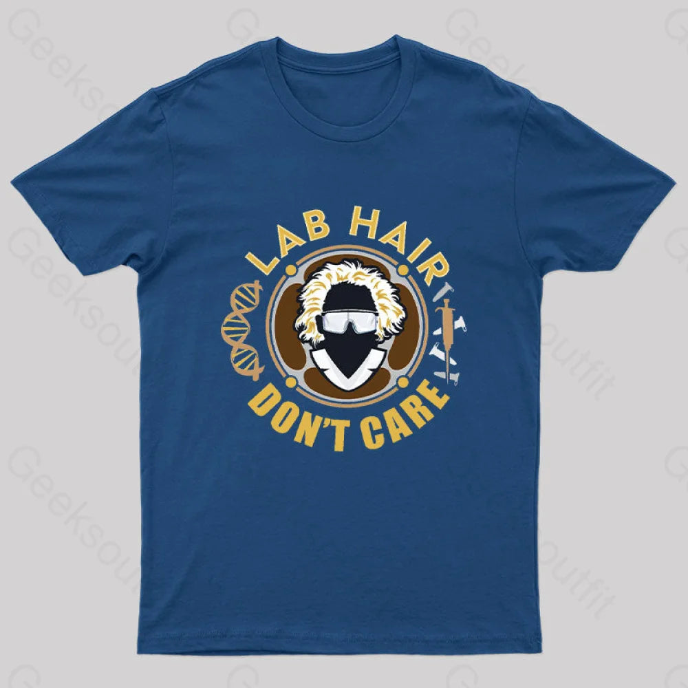 Lab Hair Don’t Care T-Shirt Navy / S