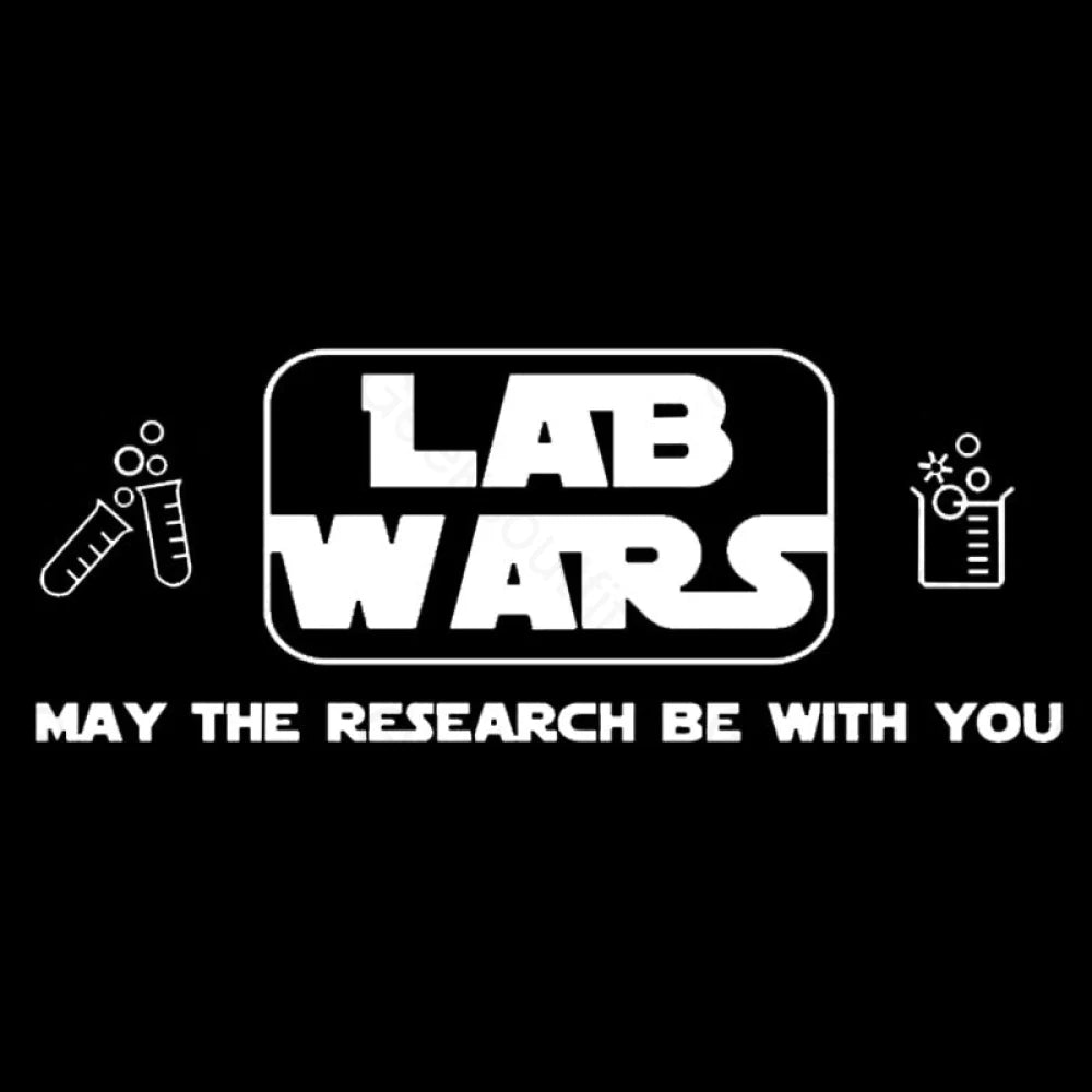 Lab Wars May The Research Be With You Nerd T-Shirt