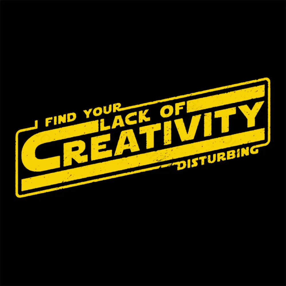 Lack Of Creativity Geek T-Shirt