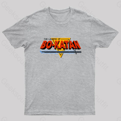 Legend Of Bo Nerd T-Shirt Grey / S