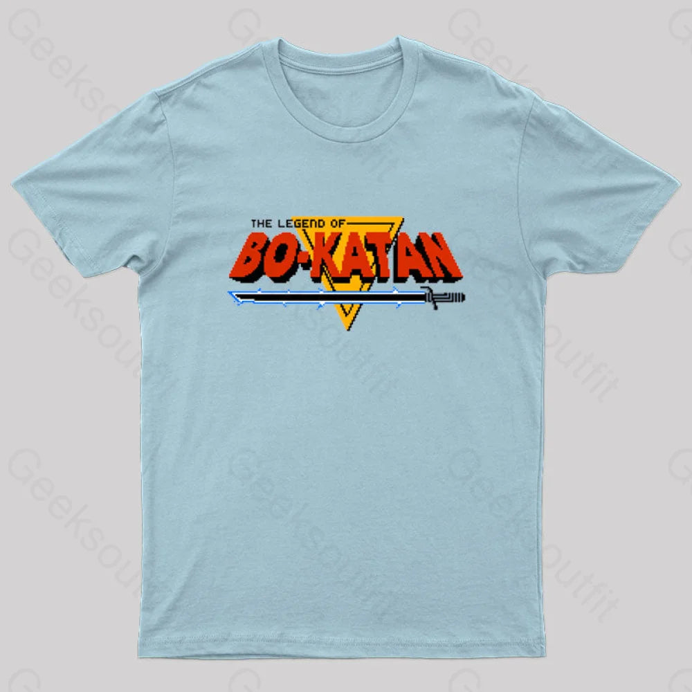 Legend Of Bo Nerd T-Shirt Light Blue / S